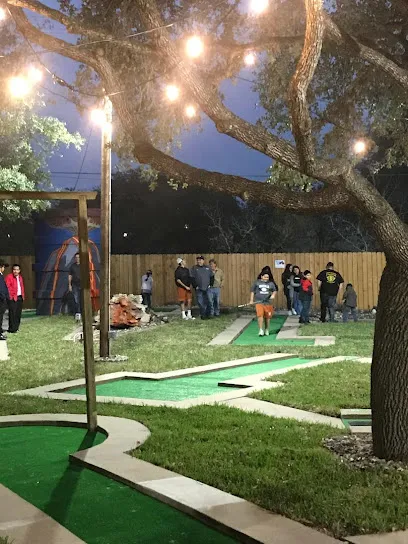 Bee Family Fun Center mini golf course in Beeville, Texas