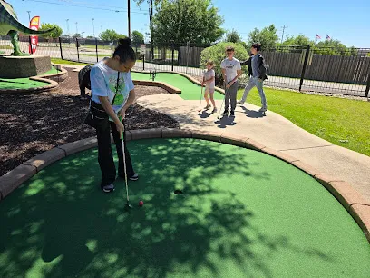 Jurassic Zone Mini Golf & Arcade mini golf course in Burleson, Texas