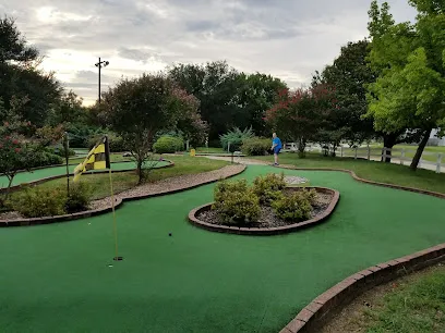 The Highlands Performance Golf Center mini golf course in Carrollton, Texas
