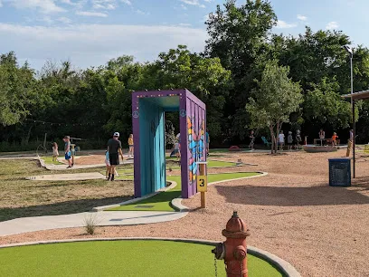 Groovy Golf and More mini golf course in Coleman, Texas
