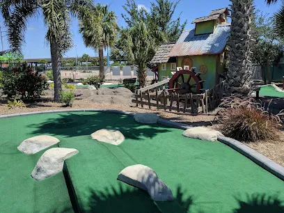 In The Game Funtrackers mini golf course in Corpus Christi, Texas
