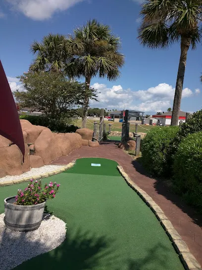 Treasure Island Golf & Games mini golf course in Corpus Christi, Texas