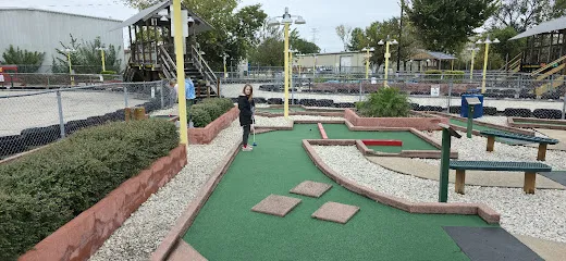 Speedy's Fast Track mini golf course in Houston, Texas