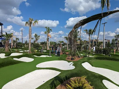 PopStroke mini golf course in Katy, Texas