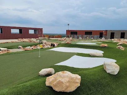 Sip-N-Putt mini golf course in New Braunfels, Texas