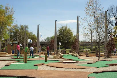 The Bosque along the Concho River mini golf course in San Angelo, Texas