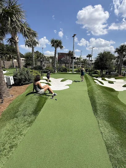 PopStroke mini golf course in San Antonio, Texas