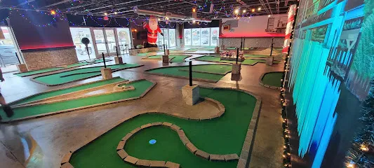 Putters: Arcade - Mini Golf - Sports Bar mini golf course in Waco, Texas