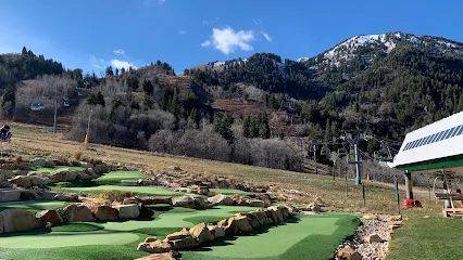 Minigolfplatz mini golf course in South Ogden, Utah