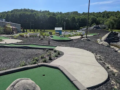 Otter Creek Fun Center mini golf course in Danby, Vermont