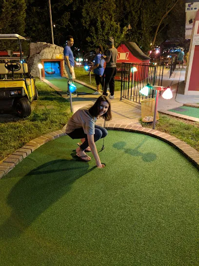 The Magic Putting Place mini golf course in Manassas, Virginia