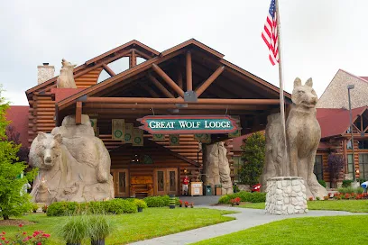 Great Wolf Lodge mini golf course in Williamsburg, Virginia