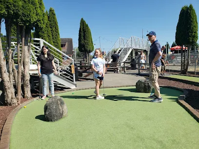 Station 49 mini golf course in Blaine, Washington