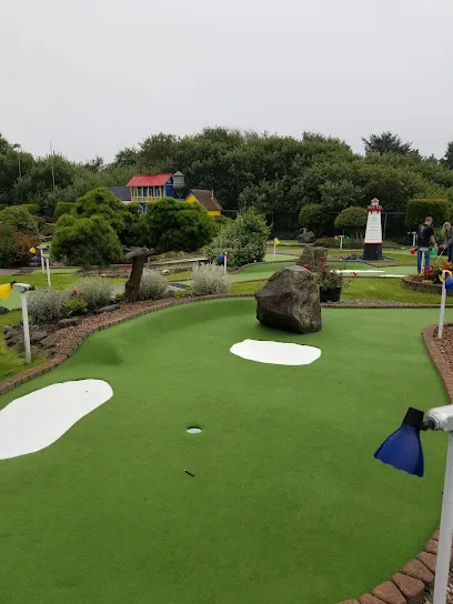 Pacific Paradise mini golf course in Ocean Shores, Washington