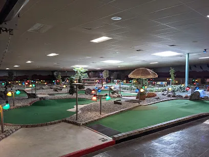 Tower Lanes Entertainment Center mini golf course in Tacoma, Washington