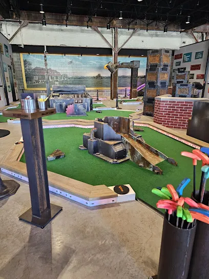 Henry Dorrbaker's mini golf course in Beloit, Wisconsin