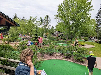 Lumberjack Village Mini Golf mini golf course in Hayward, Wisconsin
