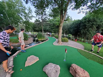 Settlers Mill Adventure Golf & Frozen Custard mini golf course in Minocqua, Wisconsin