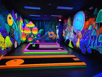 Glow In The Park Indoor Mini Golf & Pinball Arcade mini golf course in Oshkosh, Wisconsin