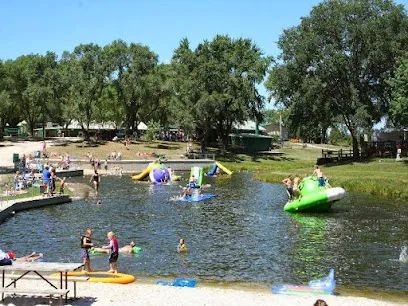 Indian Trails Campground mini golf course in Pardeeville, Wisconsin