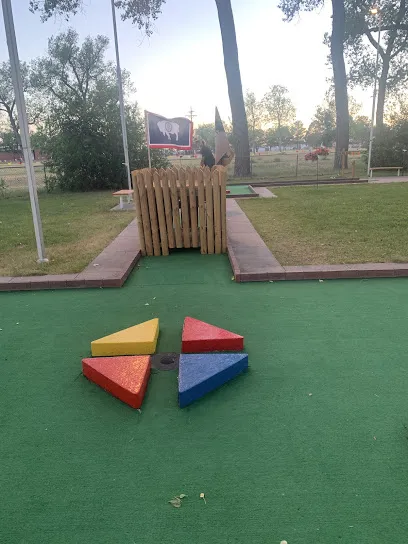 The Putt Hutt mini golf course in Cheyenne, Wyoming