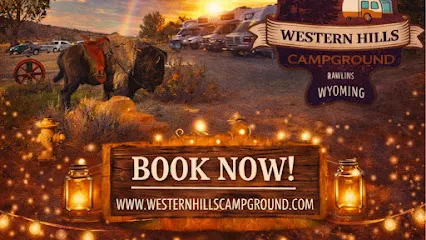 Western Hills Campground & RV Park mini golf course in Rawlins, Wyoming